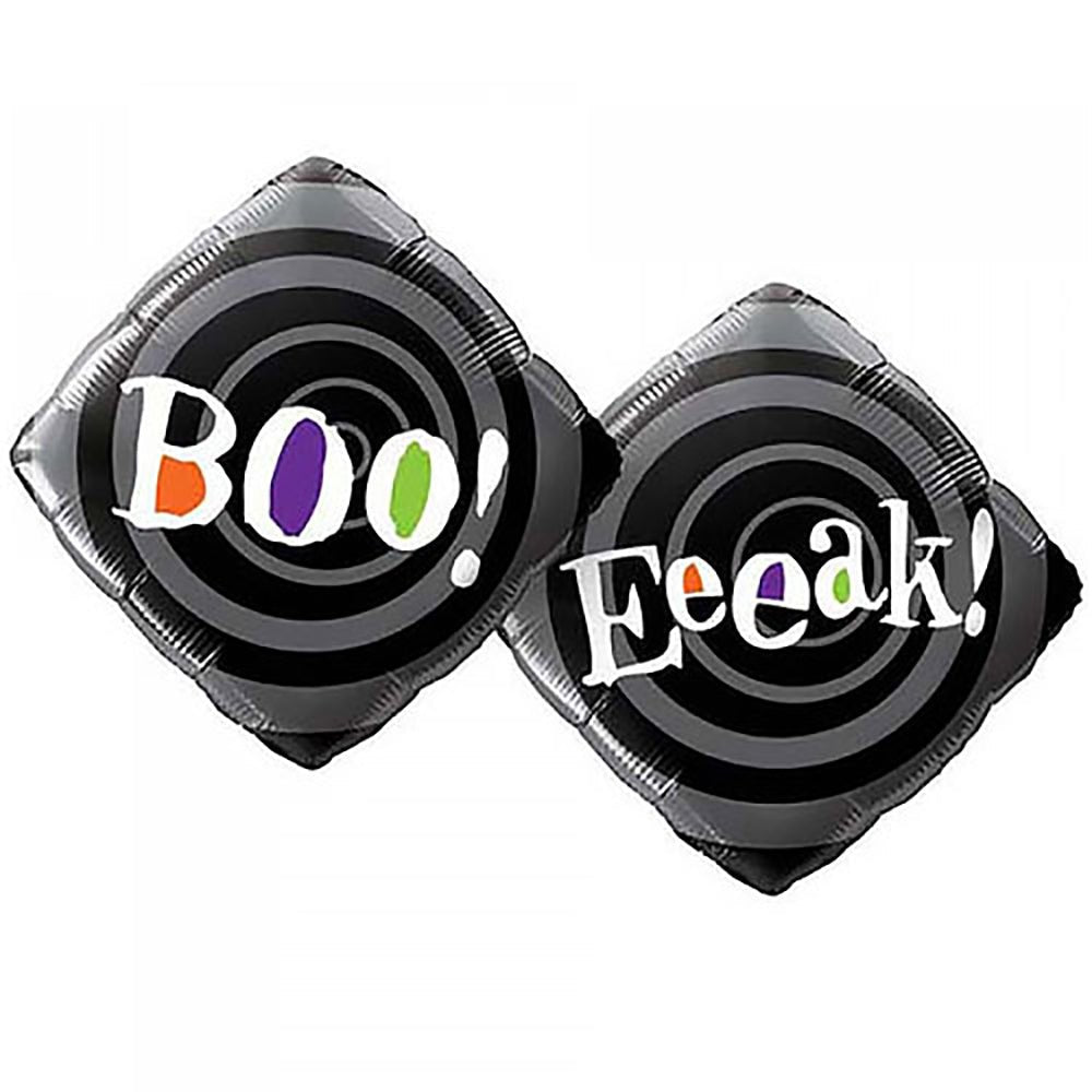 Foil Balloon 18 Inch Diamond Boo! Eeeak!