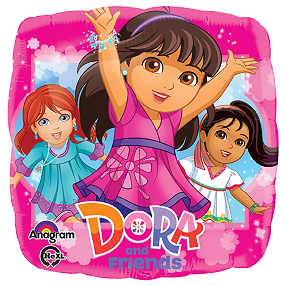 Girls Dora & Friends Foil Balloon