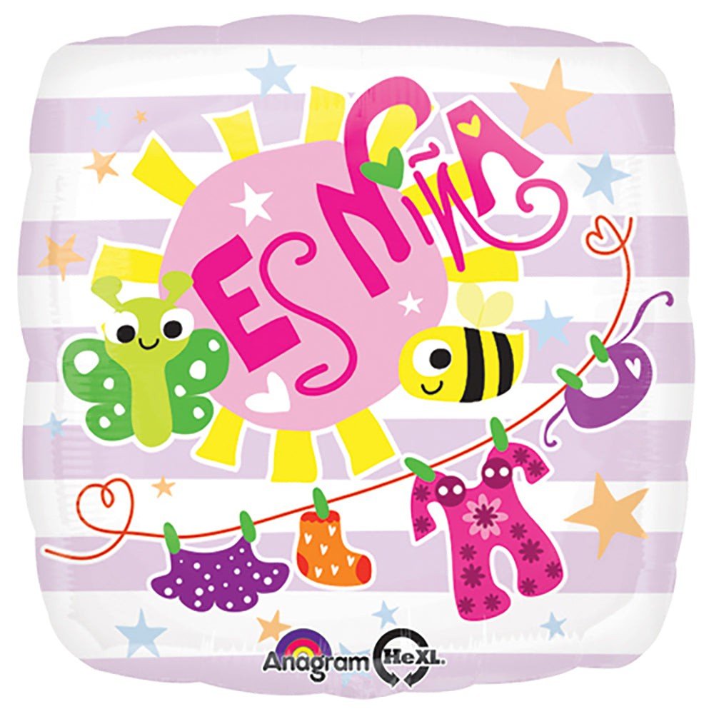 Baby Clothes Foil Balloon