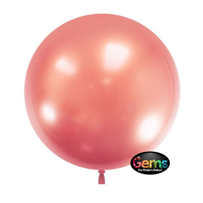 GEMS Balloon Rose Gold 5 Pack