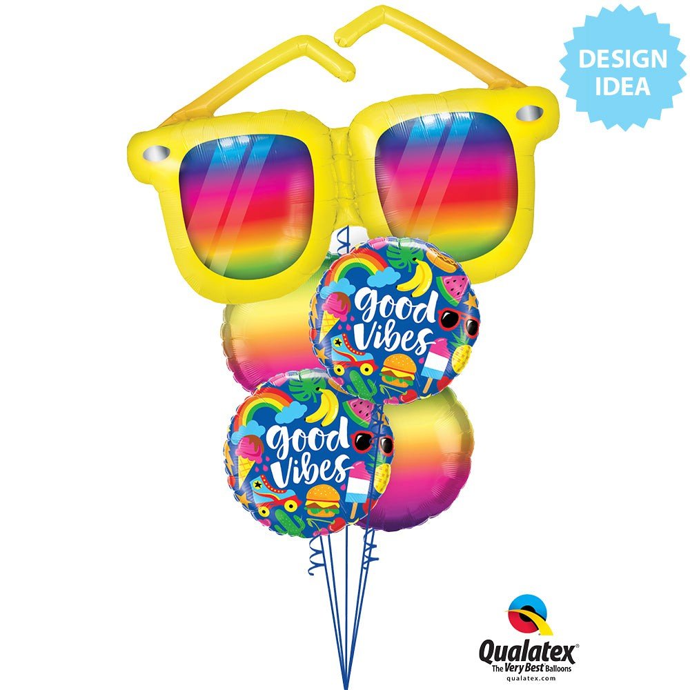 Foil Balloon 18 Inch Good Vibes