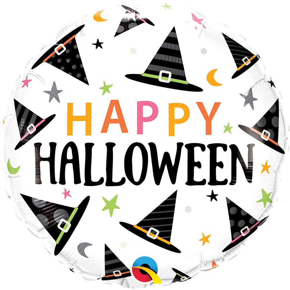 Halloween Witches Hats Foil Balloon