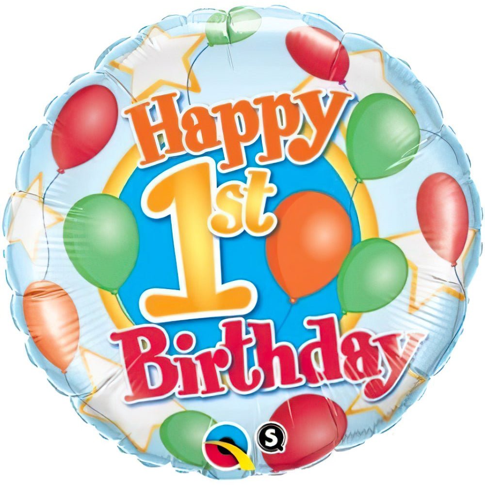 1st Birthday Foil Balloon