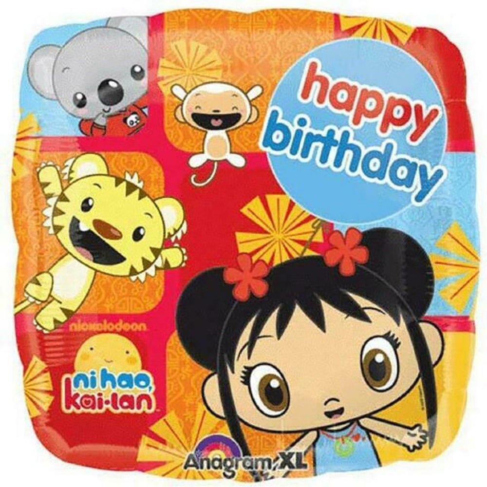 Foil Balloon Girls Happy Birthday Ni Hao Kai-Lan