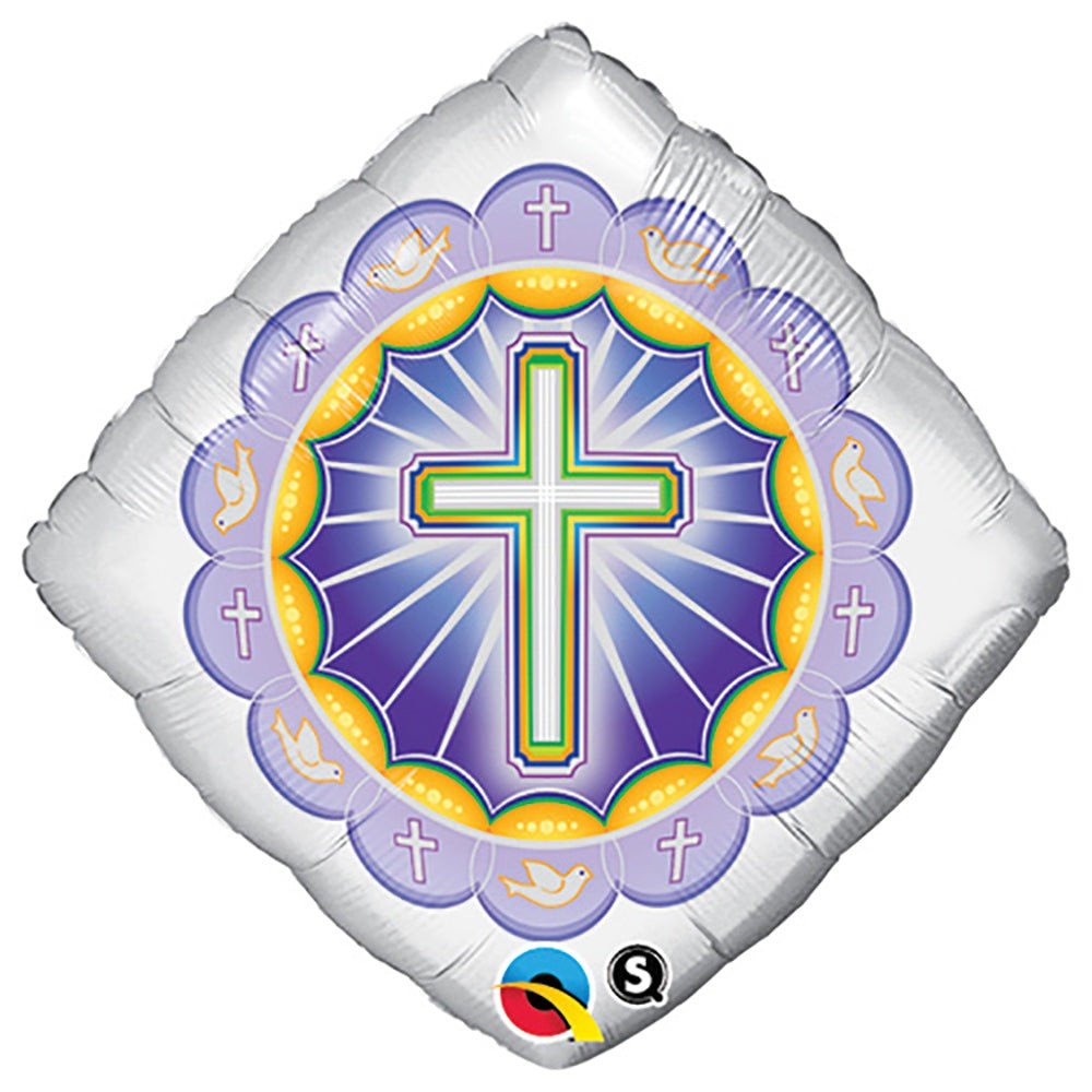 18 Inch Cross Foil Balloon