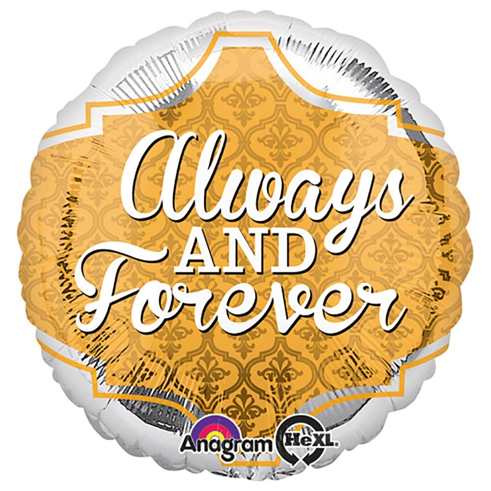 Foil Balloon Infinite Marriage Blessings 18 Inch