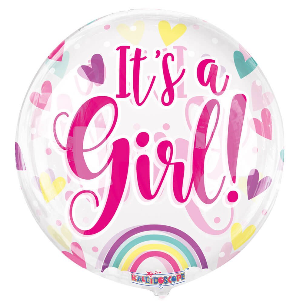 Plastic Balloon Girls Baby Shower Gelliball
