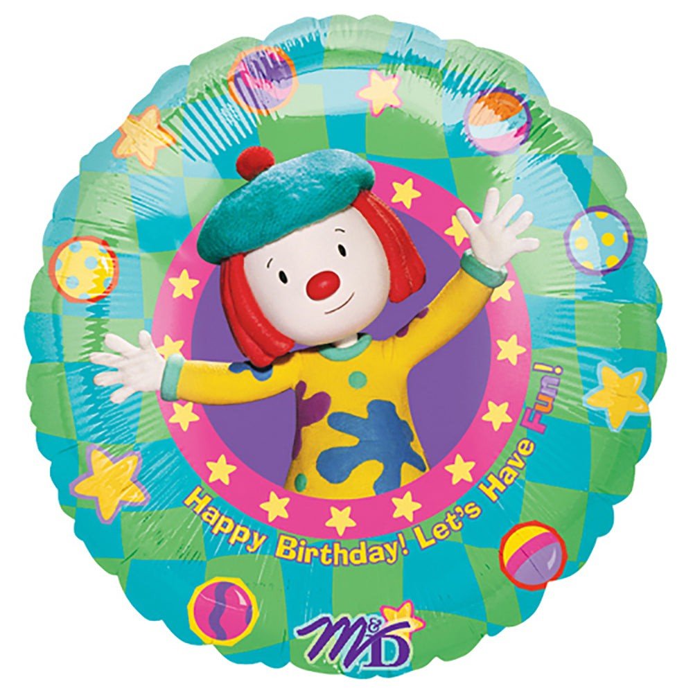 Foil Balloon JoJo's Circus Birthday 18 Inch