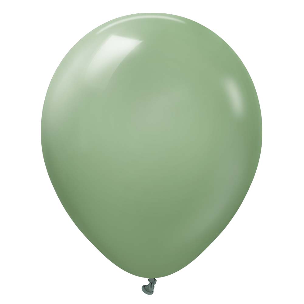 Latex Balloons 18 Inch Retro Eucalyptus