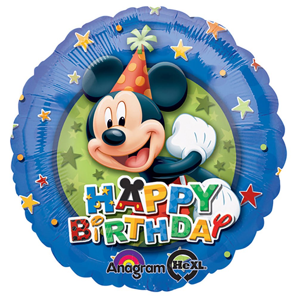 Mickey Mouse Birthday Foil Balloon