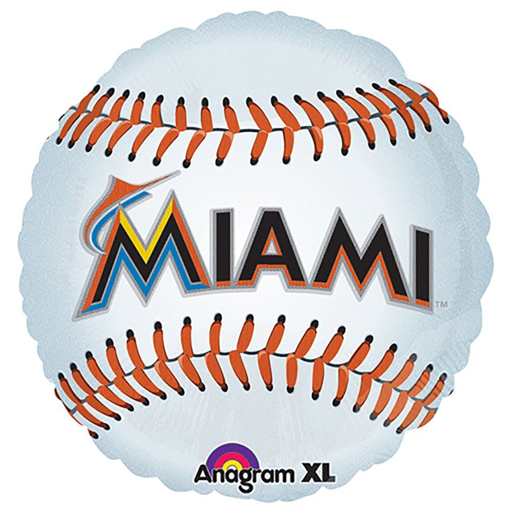 18 Inch MLB Miami Marlins Foil Balloon