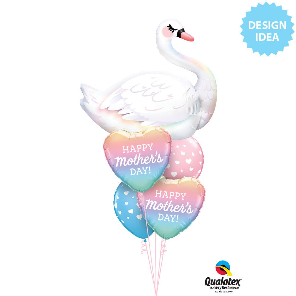 Mother's Day Foil Balloon 18 Inch Pastel Ombre