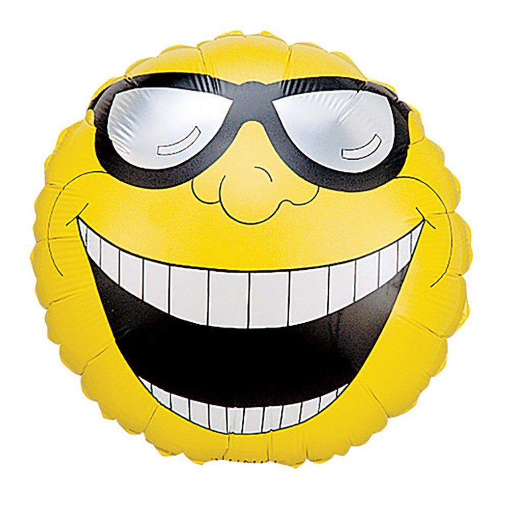 Foil Balloon Mr. Happy Face 18 Inch