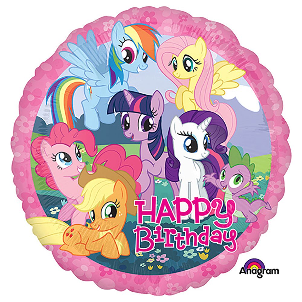 My Little Pony Birthday Foil Balloon 18 Inch