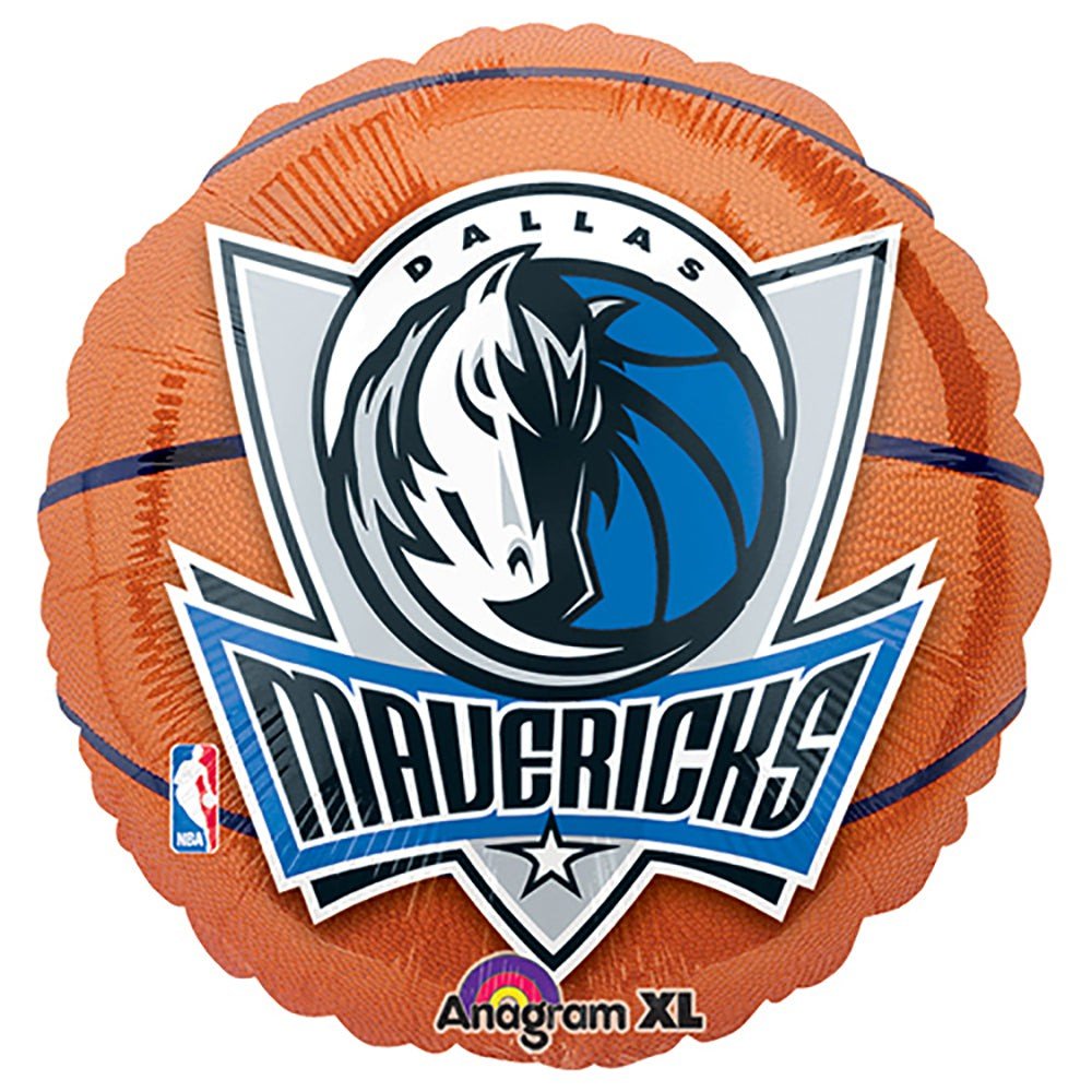 Dallas Mavericks Basketball Foil Balloon