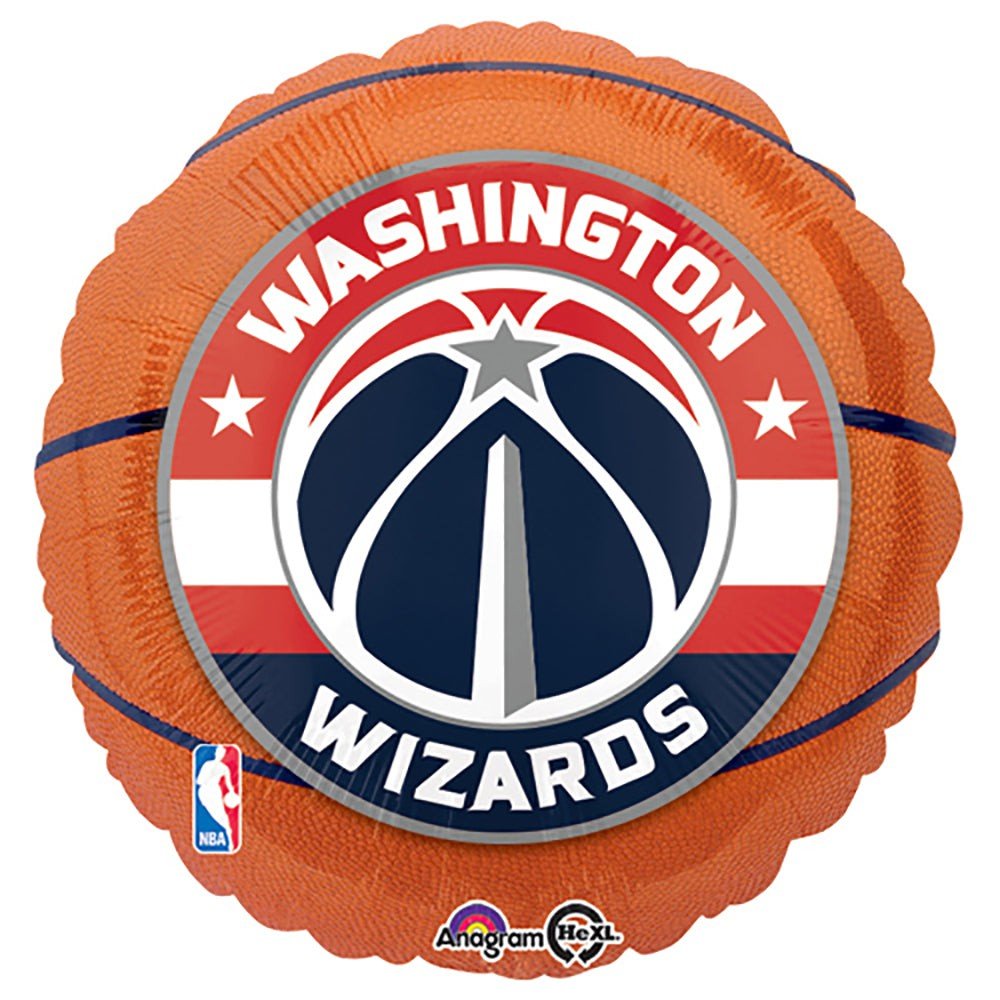 Foil Balloon Washington Wizards 18 Inch