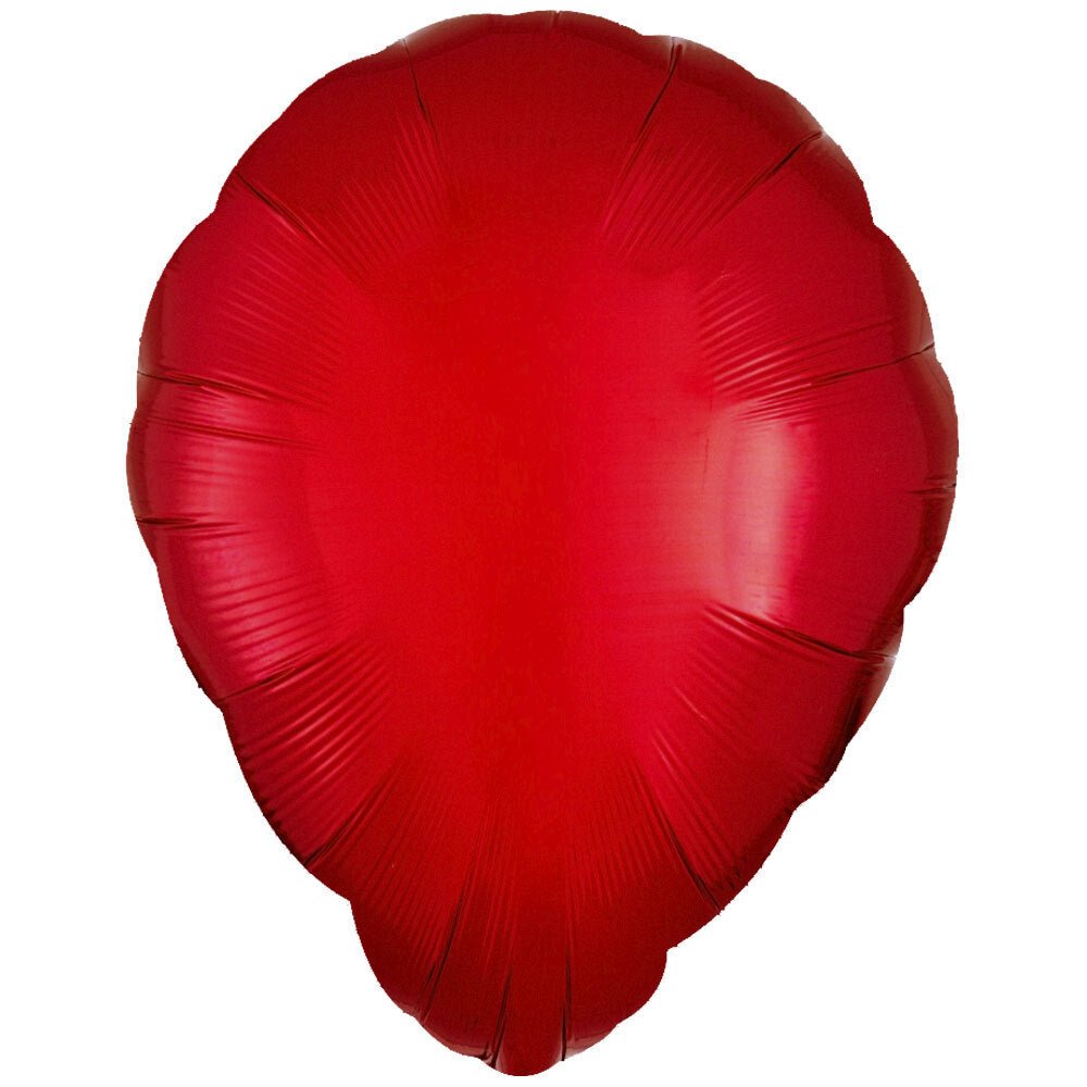 Foil Balloon Metallic Red 18 Inch