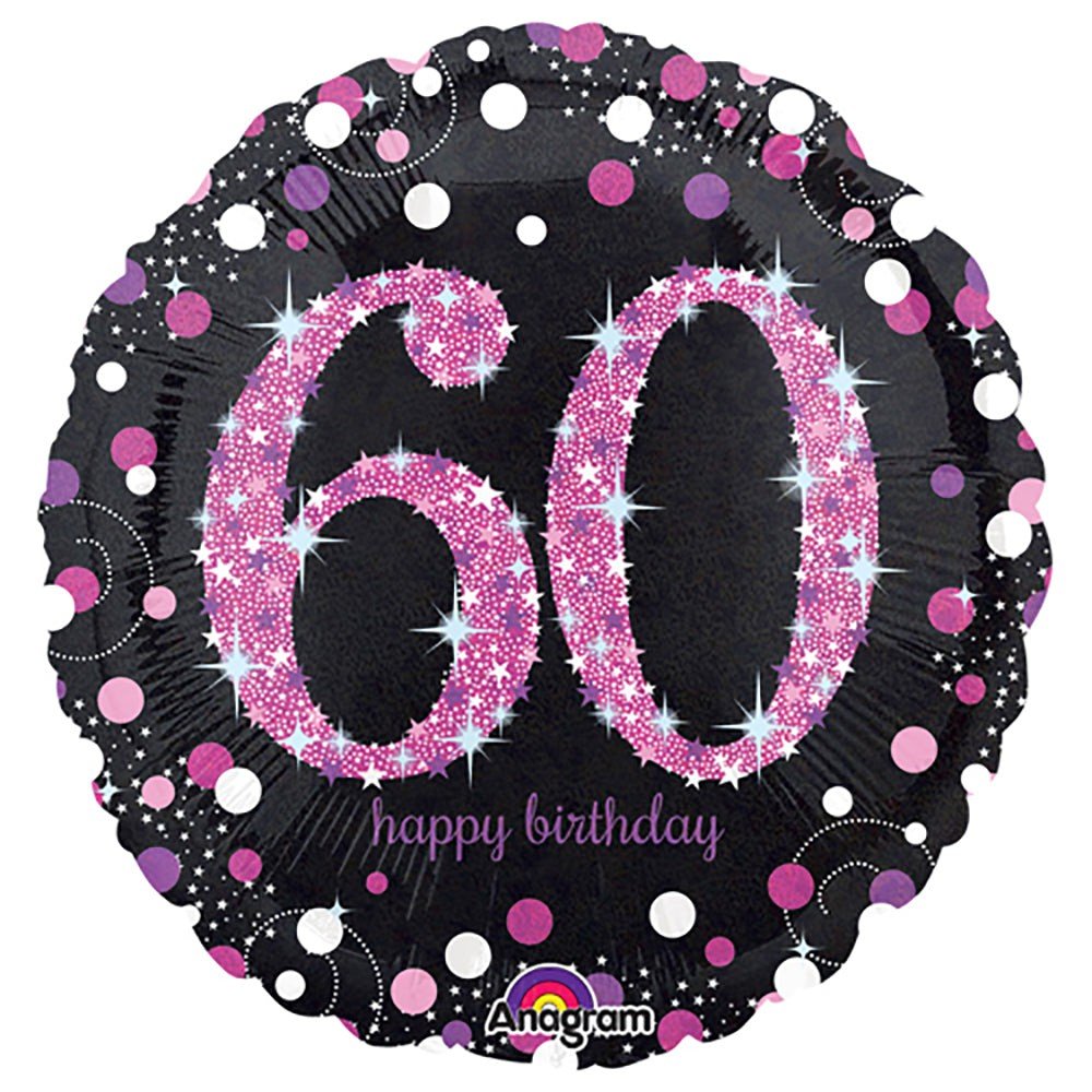 Foil Balloon Pink Celebration 60