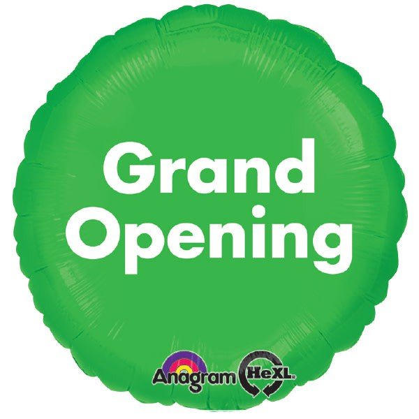 Foil Balloon P.O.P. Grand Opening 18 Inch