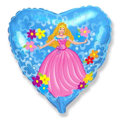 Princess Heart Foil Balloon