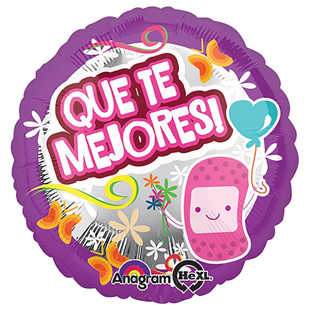Foil Balloon Pink Bandage Get Well