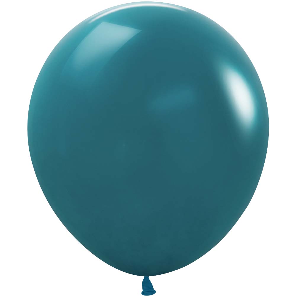 Latex Balloons 18 Inch Deep Teal