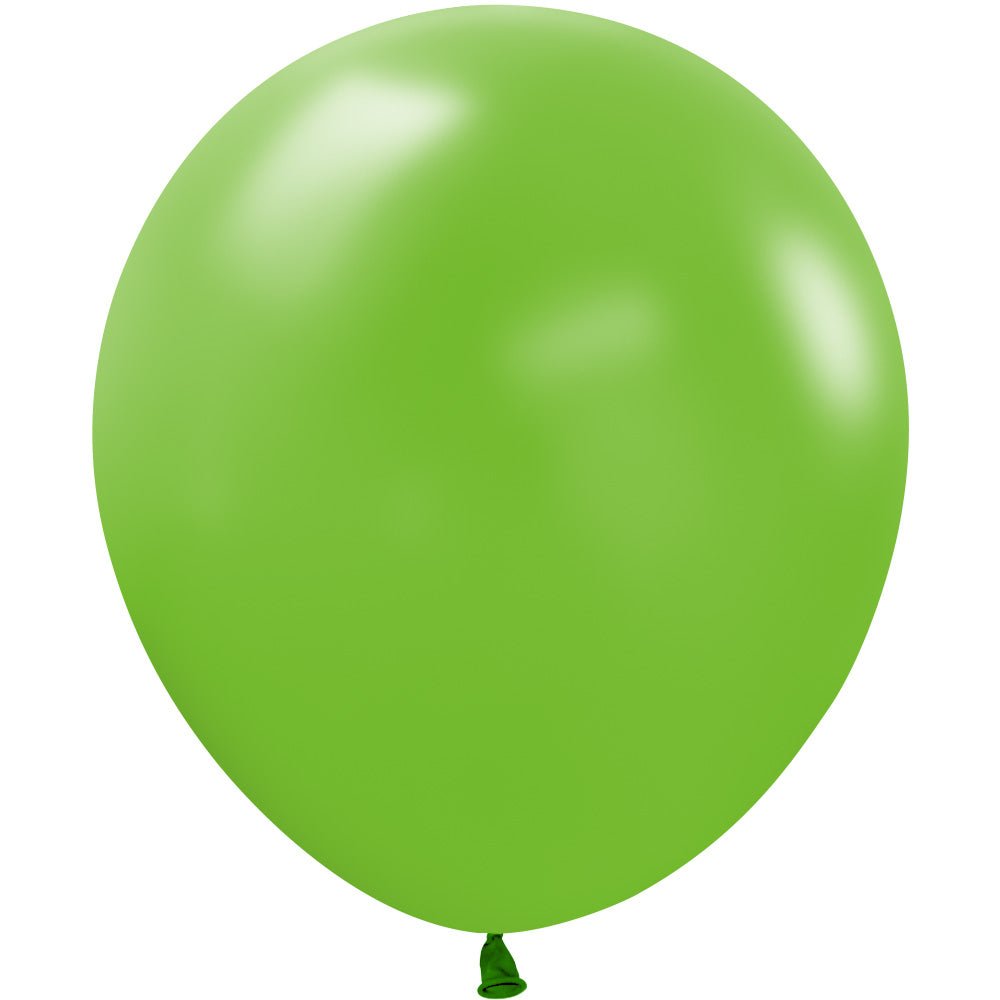 Latex Balloons 18 Inch Sempertex Deluxe Key Lime Green