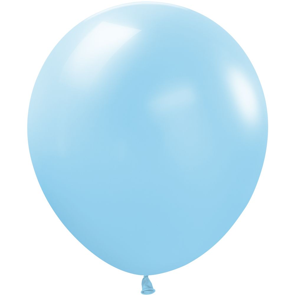 Latex Balloons 18 Inch Pastel Matte Blue