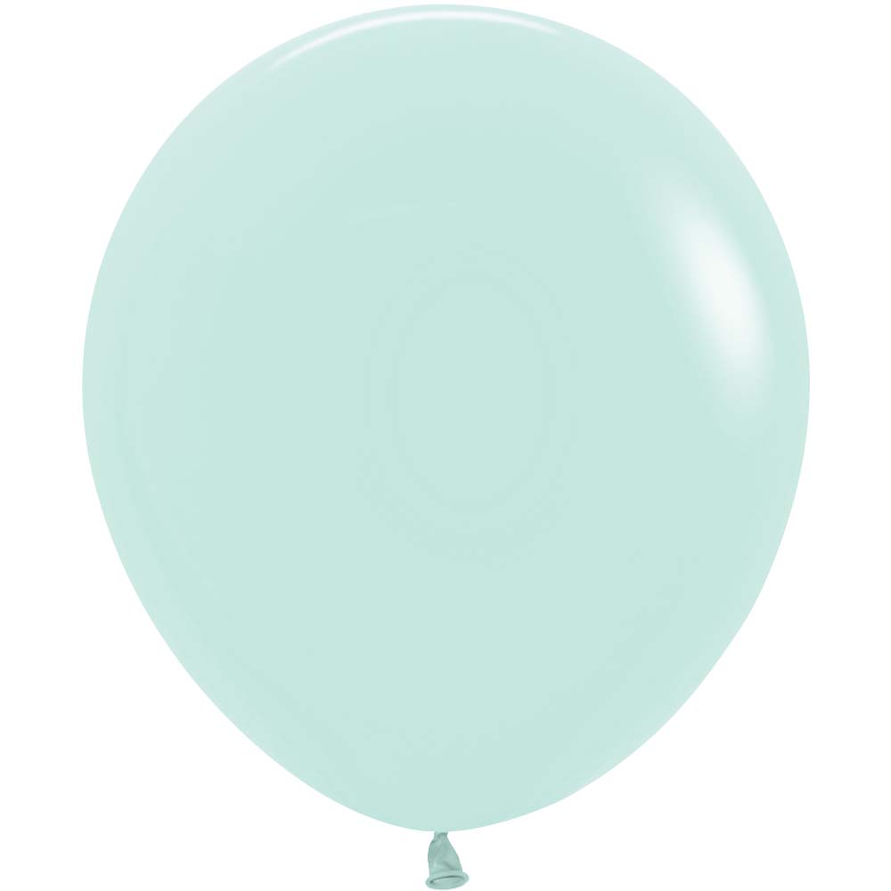 Latex Balloons 18 Inch Pastel Matte Green
