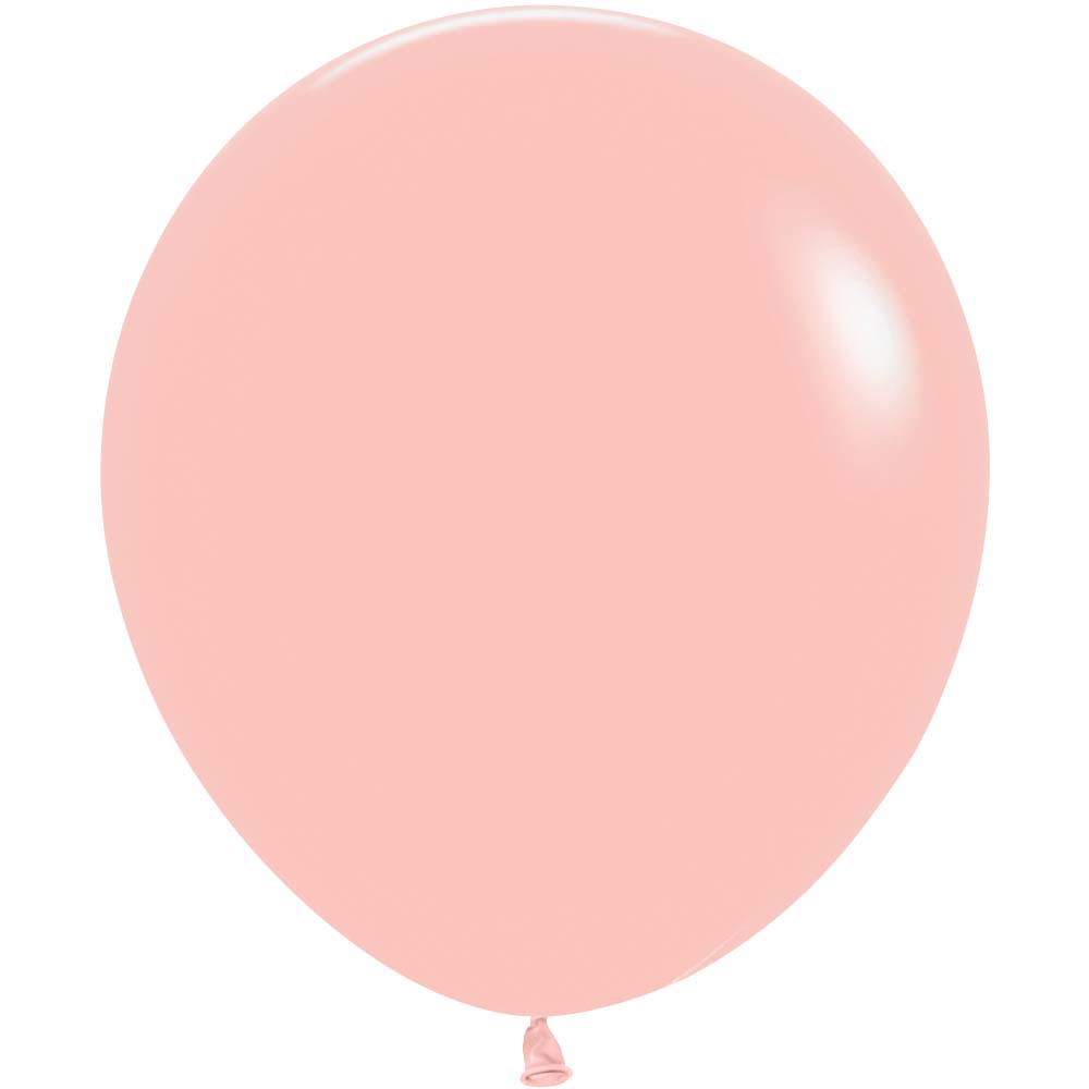 Latex Balloons 18 Inch Sempertex Pastel Matte Melon