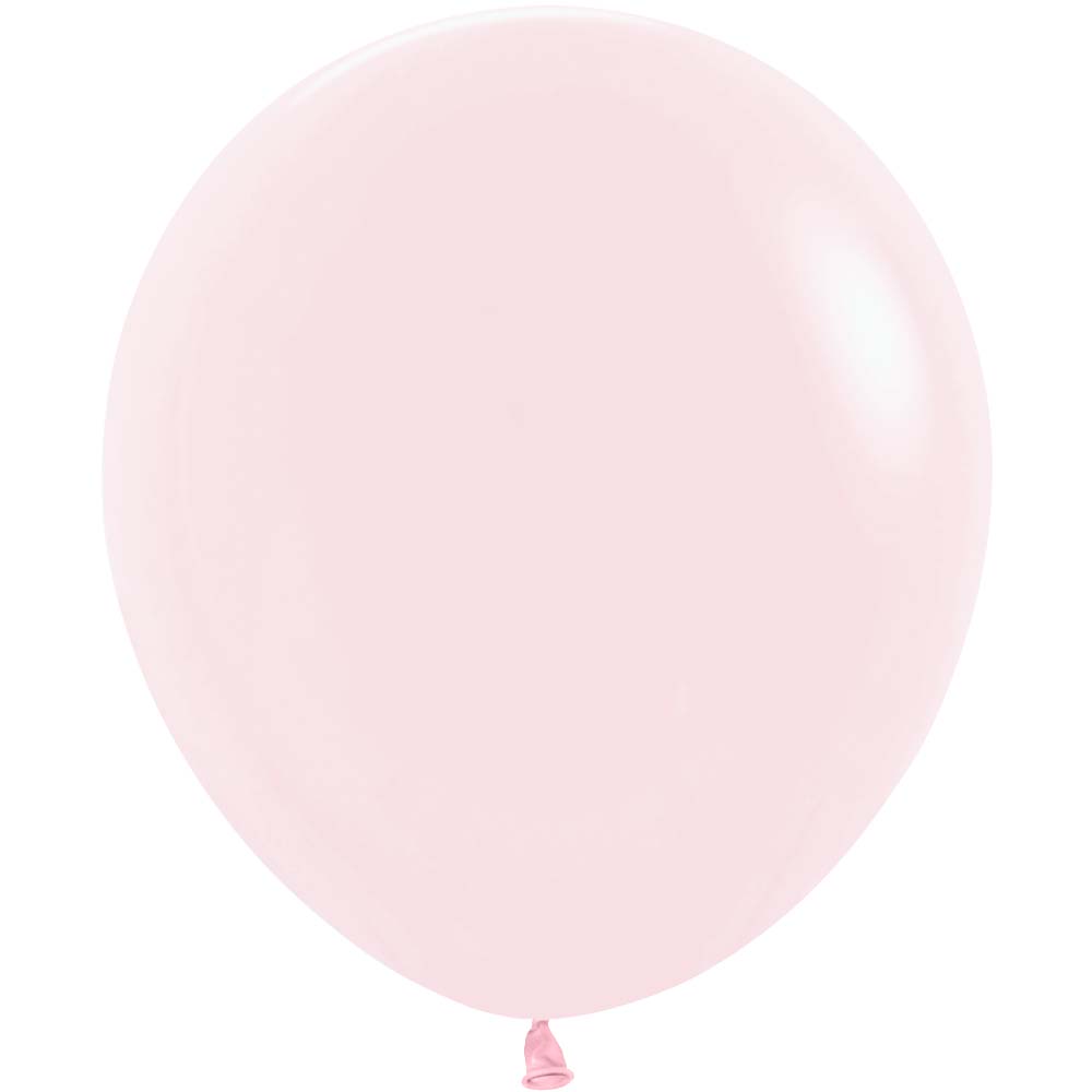 18 Inch Latex Balloons Pastel Matte Pink