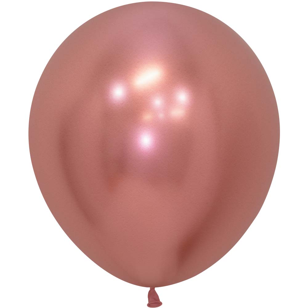 18 Inch Rose Gold Latex Balloons
