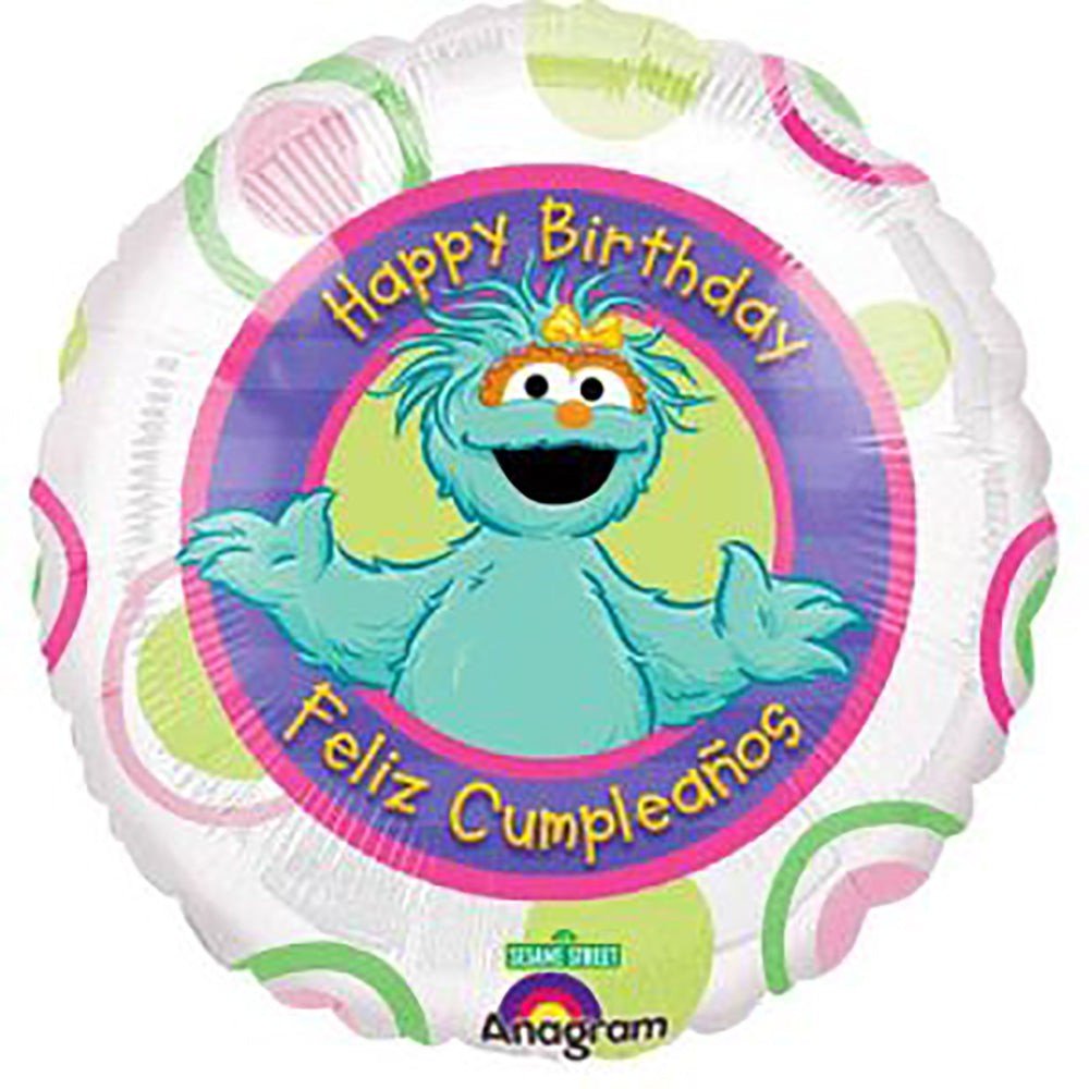 Sesame Street Rosita Birthday Foil Balloon