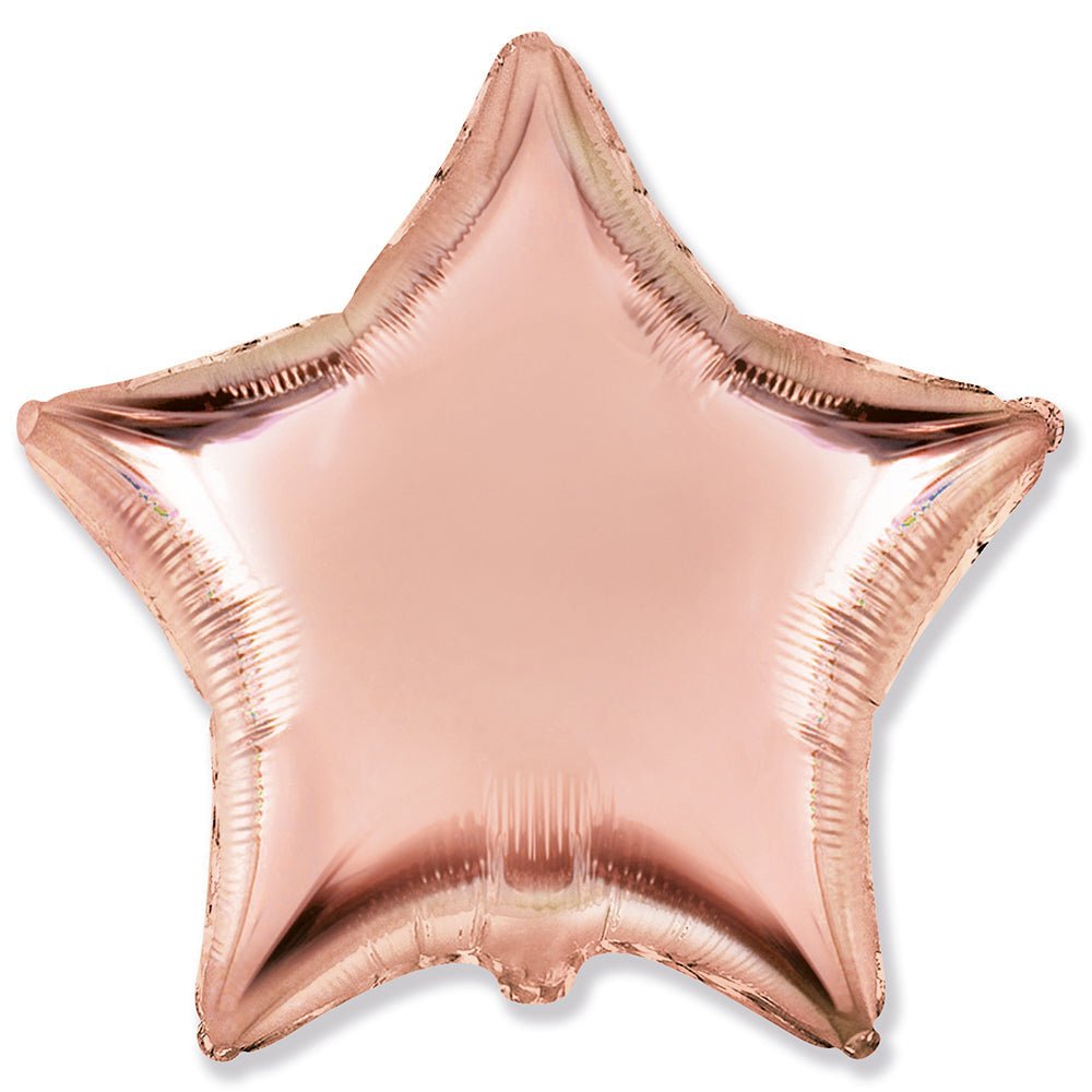 18 Inch Star Rose Gold Foil Balloon