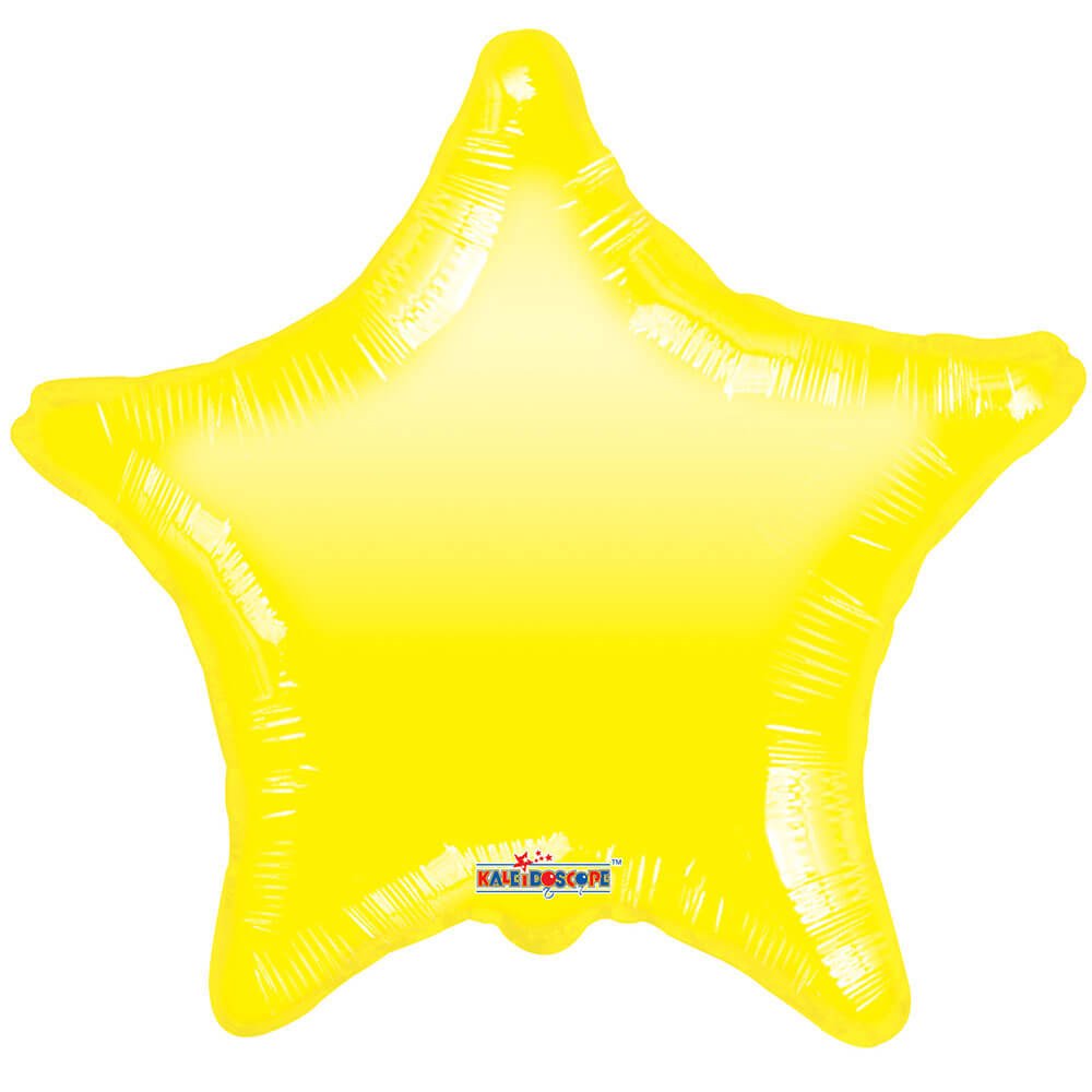 Star Balloon Yellow Gellibean 18 Inch