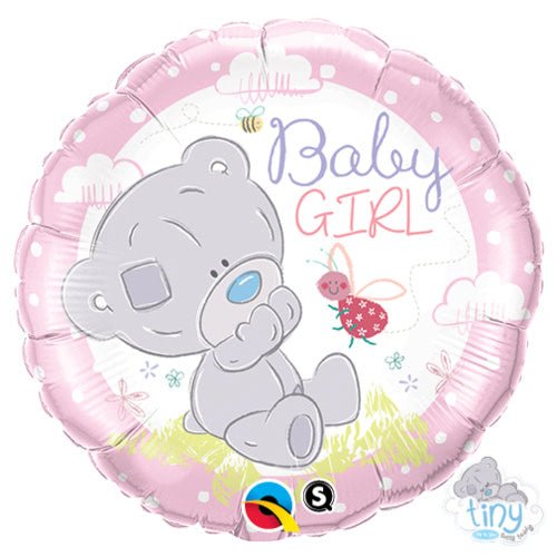 Foil Balloon Tiny Tatty Teddy Baby Girl 18 Inch