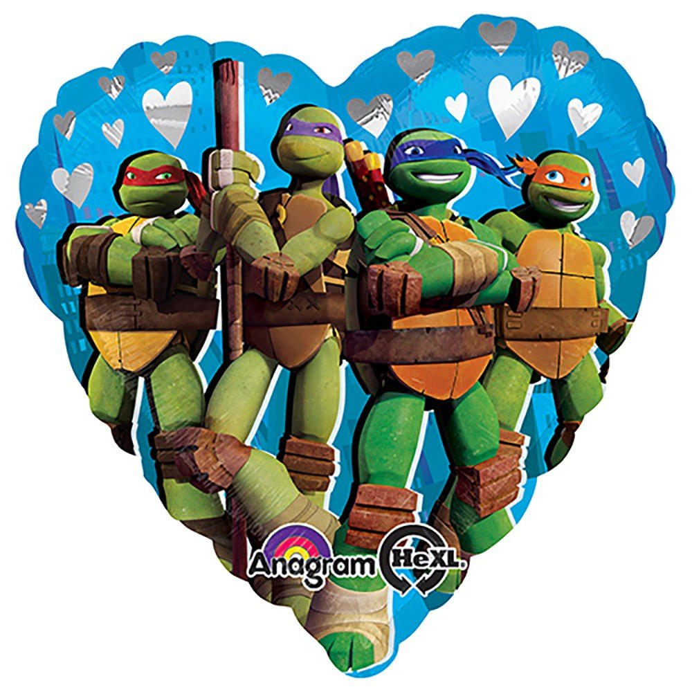 Foil Balloon TMNT Love 18 Inch