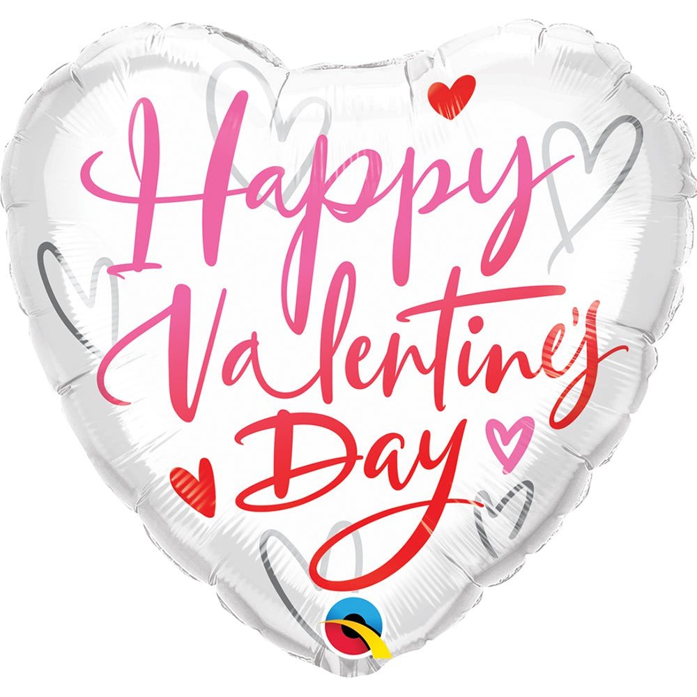 Foil Balloon Valentine's Day Casual Script