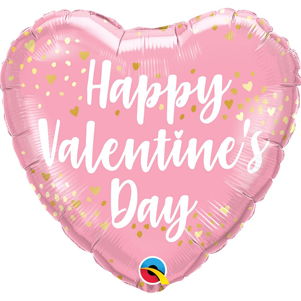 Foil Balloon Valentine's Pink 18 Inch