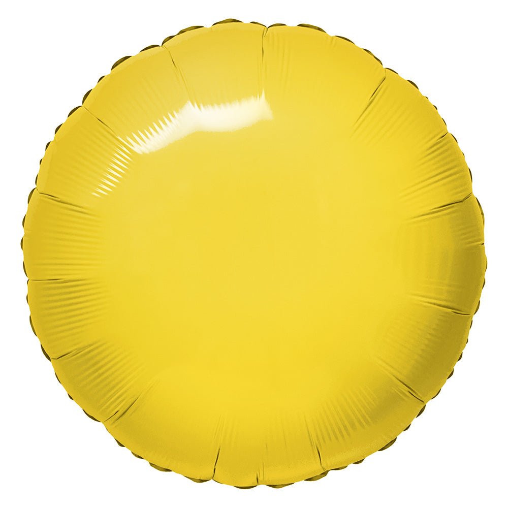 Foil Balloon 18 Inch Vibrant Yellow