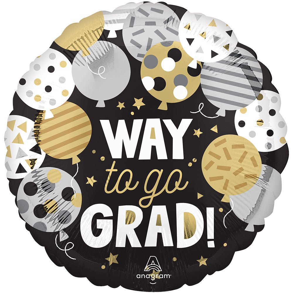 Foil Balloon Way To Go Grad
