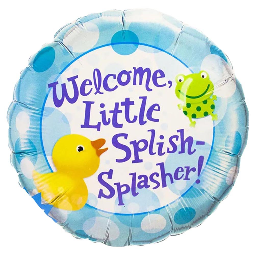Foil Balloon Welcome Little Splish-Splasher