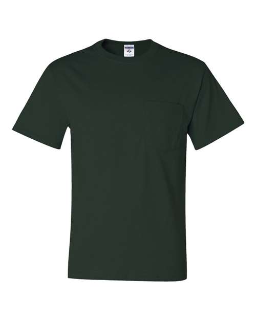 JERZEES Unisex Dri-Power 50/50 Pocket T-Shirt
