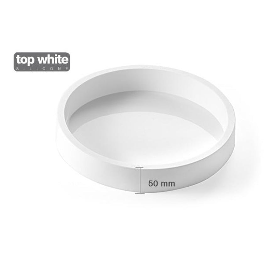 Silikomart Round Silicone Mold, 260mm (10.24") x 50mm (1.97") High