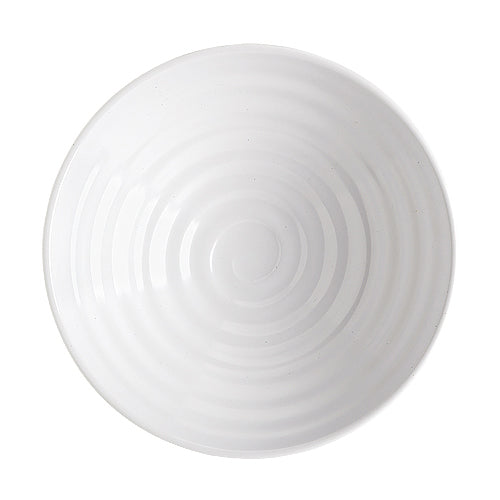 G. E. T. Melamine Bowl, Milano Series, 4 qt., 13.25" Dia. x 3.25" Deep, Black