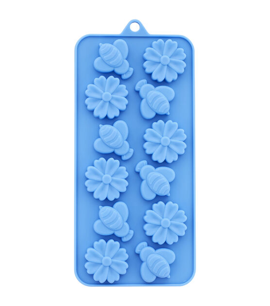 Wilton Silicone Flower and Bee Candy Mold