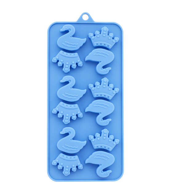 Wilton Silicone Swan and Crown Candy Mold