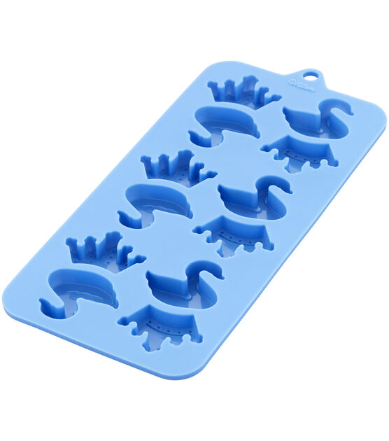 Wilton Silicone Swan and Crown Candy Mold