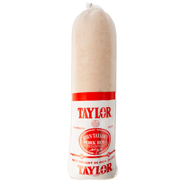 Taylor Provisions John Taylor's 6 lb. Original Taylor Pork Roll - 2/Case