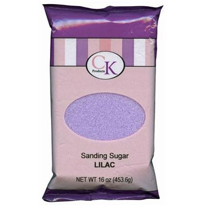 Lilac Sanding Sugar - 16 Ounce